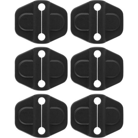 Türschlossabdeckungen, 6er-Set Türschlossornamente für Jeep Wrangler JL JLU Sports Sahara Freedom Rubicon