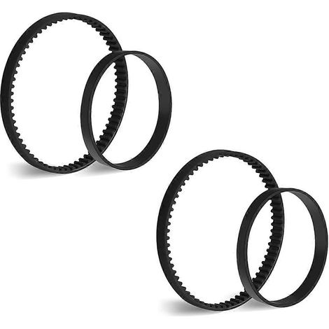 Lot de 4 courroies de rechange pour brosse à dents électrique PowerForce PowerBrush Pet XL (réf. 3071).