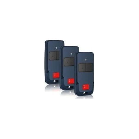 3pcs Télécommande 3 boutons pour BFT Mitto 2 B RCB 433,92 MHz - Compatible avec BFT Mitto, Kleio, Ghibli, TRC 2 - 2 boutons, code de tour, facile à programmer (1/4)