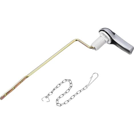 Kit de remplacement poignée toilette sourcing map, chasse d'eau latérale universelle avec levier