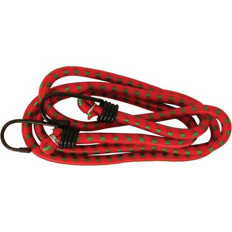 TENDEUR ELASTIQUE ROUGE AVEC CROCHETS Ø10MM 150CM (1/5)