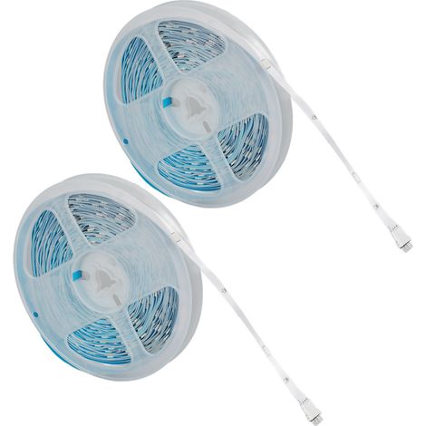 RGB-LED-Streifenlicht, 5 V, Tastensteuerung, Farbwechsel, USB-betrieben, 20 m / 65,6 ft, für Schlafzimmer (1/5)