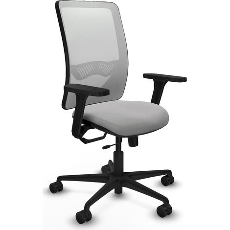 Silla de oficina piqueras y crespo Zulema negro ergonómica cómoda (1/2)