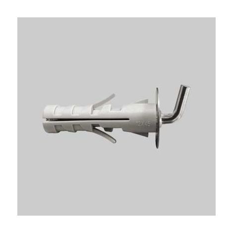 Tassello con gancio corto fun-gc vite m5 diametro - 12x45 conf. da 100 pz