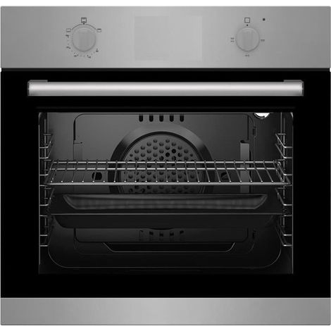 Oceanic – Four encastrable inox multifonction 57L – Nettoyage catalytique – 5 positions de cuisson – Fonction vapeur – Chaleur brassée – Éclairage intérieur (1/10)