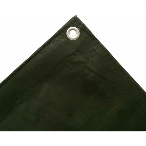 210g/m² Telone di copertura 8x14m verde (112m²) (1/5)