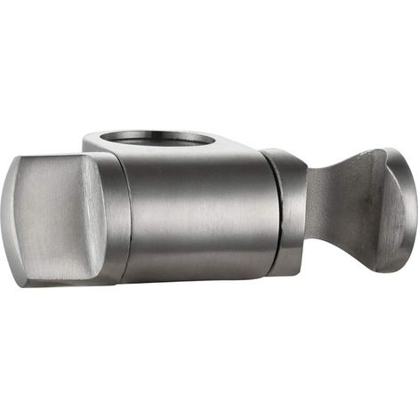 Staffa angolare regolabile per soffione doccia in acciaio inossidabile CYRILL 25 mm nichel ST35 (1/5)