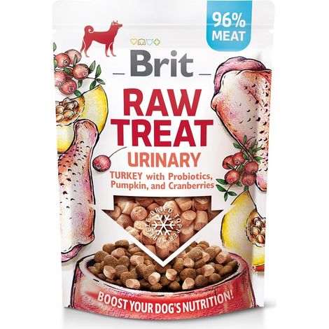 Brit Raw Treat Harnwegspflege Gefriergetrocknetes Putenfleisch 40g (1/4)