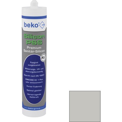 Silicon PSS 310ml Premium-Sanitär-Silicon beko