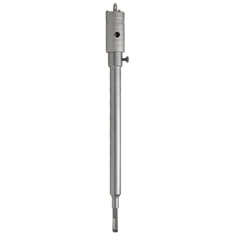 Coffrets de forets Forets pour marteau perforateur - Accessoires avec rallonges pour projets sur verre, carrelage, pierre et brique (tige carrée) (1/5)