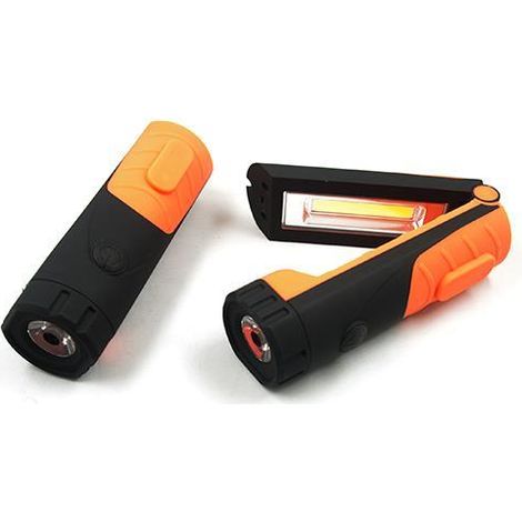 3-in-1-LED-Taschenlampe COB 3W+1W 3xAAA 2245 - SD-AKC2402LV (1/2)