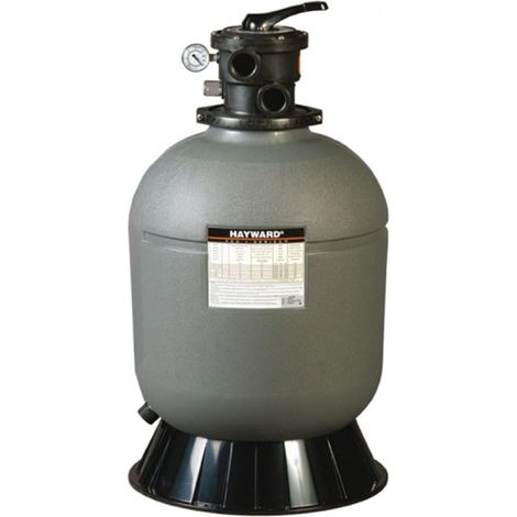 Hayward – Filtre à sable Pro Série TOP 10m3/h – Cuve polyéthylène résistante 3,5 bars – Filtration 40-50 microns – Entretien simplifié