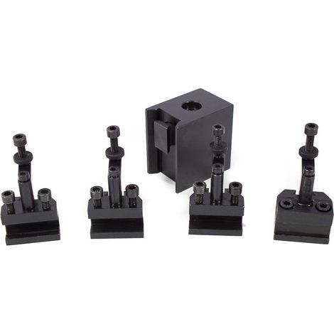Torretta porta utensili SOGI TOR/M1.4 di tipo rapido registrabile per tornio SOGI M1-150 MS-1 (1/5)