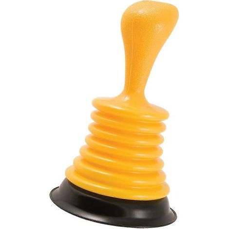 Déboucheur manuel compact pour évier, lavabo, baignoire et douche, ventouse puissante avec poignée ergonomique, outil de plomberie pour déboucher rapidement (1/5)
