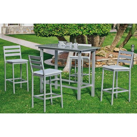 Hevea Tropea-130 ensemble salon jardin gris plata (1/2)
