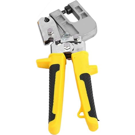 Pince à riveter compatible avec l'acier pour plafonds, sertisseuse de montants, outil pour le travail du bois et des solives, qualité supérieure WHBYV (1/4)