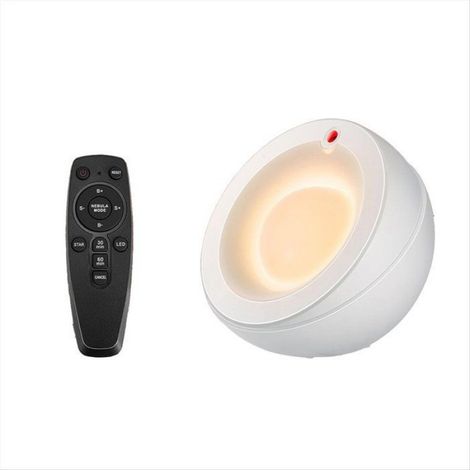 Lampe de Chevet - Veilleuse Étoilée 7 Couleurs - Projecteur d'Étoiles pour Chambre Enfant ou Adulte - Télécommande et Minuterie 30/60 Min - 1 Pièce (1/5)
