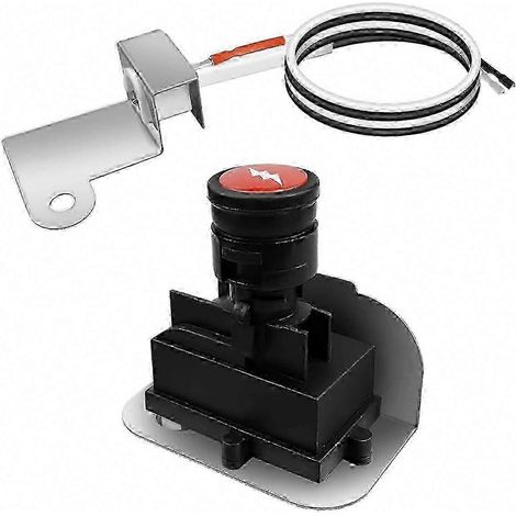 Allumeur BBQ Weber Q320 & Q3200 Remplacement (Modèles 2008-2014) Kit d’allumage au gaz avec Bouton (1/5)
