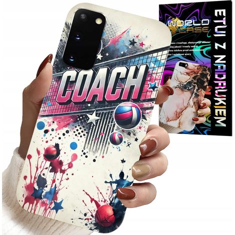 Custodia per Samsung Galaxy S20 - alloggiamento in rete Retina Coach, retro (1/5)