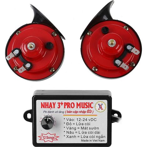 Stück 12 V Universal-Doppeltonhupe Auto Motorrad Lufthupe laute elektrische Schneckenhupe wasserdichte Hupe