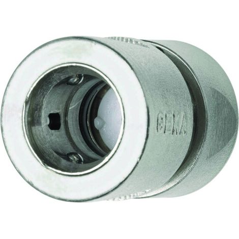 Schlauchstück 1/2" - 13mm MS Ni m. Wasserstopp GEKA plus Stecksystem