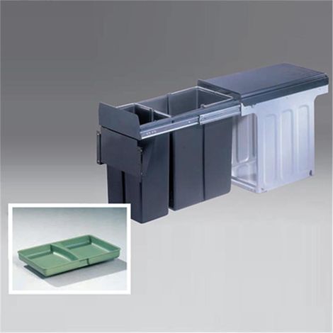 WESCO 885301-11 Einbau Abfallsammler Profiline Bio-Double 30 BM