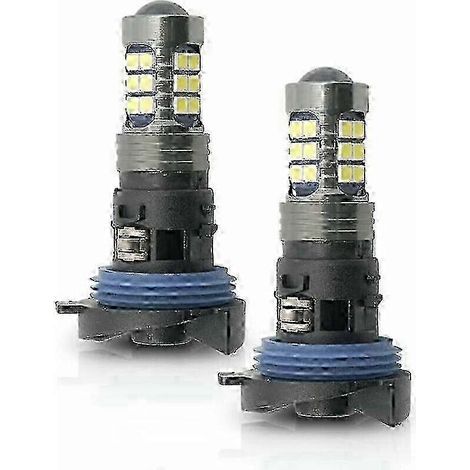 Lot de 2 ampoules LED HP24W pour feux de jour avec culot DRL, compatibles avec Peugeot 3008 et 5008 (2009-2016) et Citroën C5 (édition 2008).