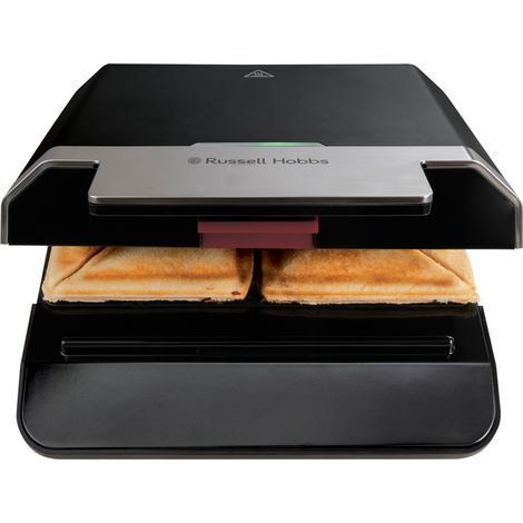 Russell Hobbs 26800-56 Easy Clean Toaster, 750 W, Edelstahl, schwarz
