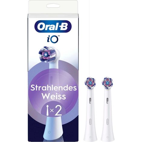 Oral-B iO Radiant White 2er Aufsteckbürsten