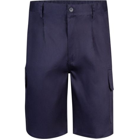 Bermuda Multibolsillos Azul Marino 44