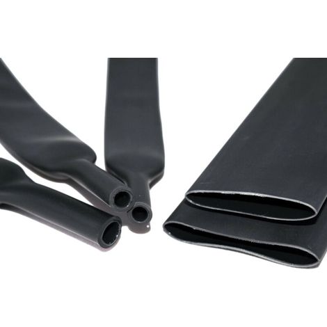 Gaine Thermorétractable Étanche - 1 Pièce - Ratio 3:1 - Diamètre 15/5 mm - Épaisseur 1,8 mm - IP68 - Pour Jonctions Câbles