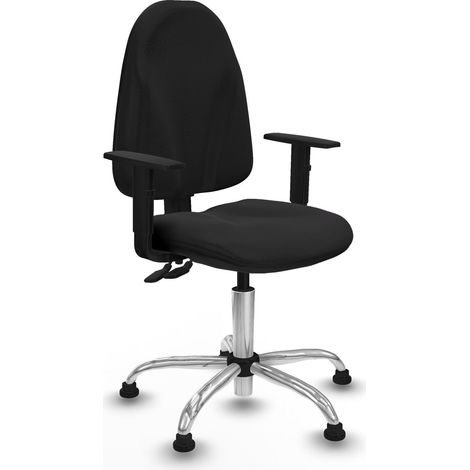 Piqueras y Crespo B1D05RT Silla de oficina negra confortable (1/3)