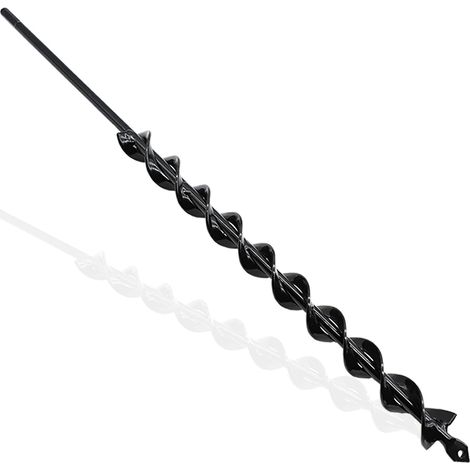 Tarière 3 x 60 cm pour perceuse – Foret de jardin lourd, foret de plantation pour bulbes à fleurs, fleurs et petits arbres – Foret à oignon robuste pour jardin (1/5)