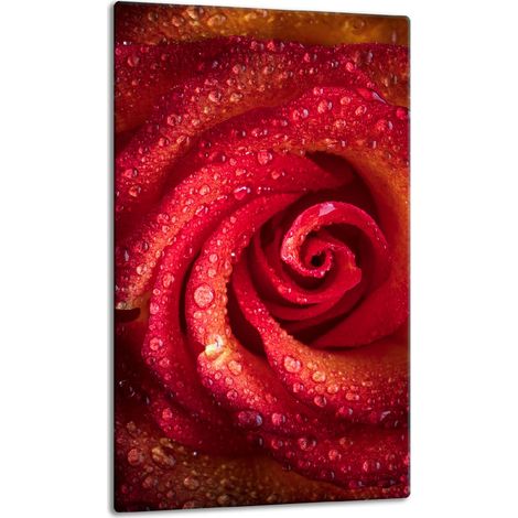 Glasplatte, Tischplatte, 30x52, Blume (1/5)