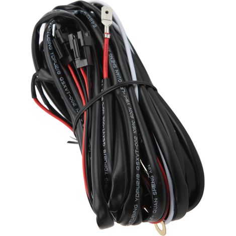 Jeu de câblage relais CCFL LED pour anneaux lumineux BMW Série 3 E46, fonction fondu à l'allumage/extinction, remplacement, faisceau de câbles. (1/5)