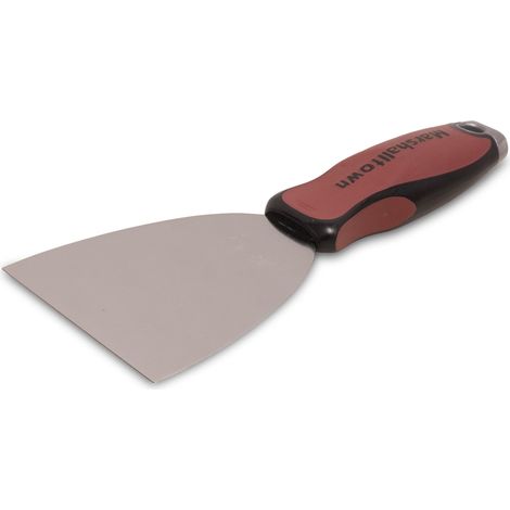 spatule flexible, manche, tête de marteau, acier inoxydable, dimensions : 229x102 mm (1/4)