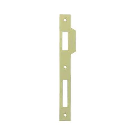 CONTROPIASTRA PER SERRATURE PATENT GRANDE BORDO QUADRO AGB Col. Cromato opaco - AGB