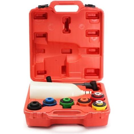KIT RIEMPIMENTO IMBUTO OLIO ADATTATORE MOTORE AUTO MACCHINA RIPARAZIONE 8 PZ 459