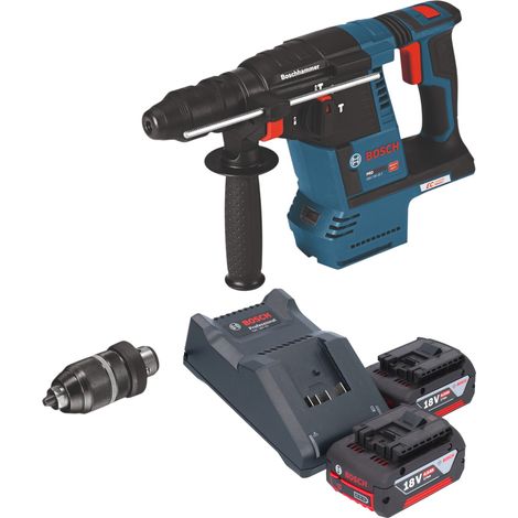 Bosch GBH 18V-26 F Marteau perforateur sans fil 18V 2,6J SDS-Plus Solo + mandrin à serrage rapide - sans batterie, sans chargeur ( 0611910000 ) (1/5)