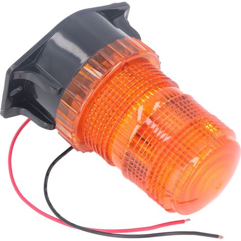 Phare LED clignotant orange étanche IP65 pour chariot élévateur, sécurité industrielle, 10-110V DC. (1/5)