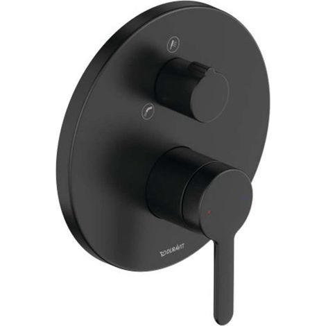 Duravit C.1 mezclador monomando para bañera empotrado, roseta (1/2)