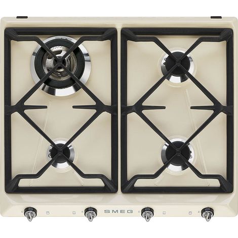 Plaque de cuisson Smeg sr964pgh gaz 4 brûleurs 60 cm (1/4)