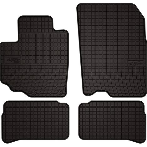 Tappetini in gomma per auto per: Suzuki Vitara II crossover, pre-restyling (2015-2018) - neri, su misura