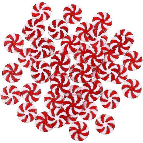 50 Stück Weihnachts-Zuckerstangen-Weihnachtsbaumschmuck zum Aufhängen für Weihnachtsdekoration und Gastgeschenke, 25 m (1/5)
