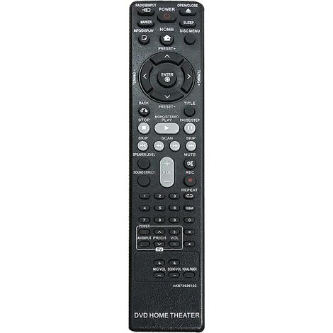 Télécommande universelle de remplacement pour LG DH4220S, DH4130S, DH7531T, DH6530T, LHD625 - AKB73636102 (1/4)