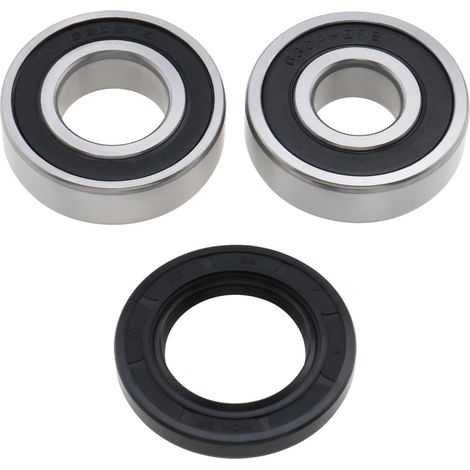 3 Pièces Le Kit de Roulements de Roue de Remorque Comprend Un Roulement 6205-2RS 6304 et Un Joint d'arbre Adapté pour HP350 / HP400 / HP401 (1/5)
