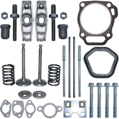 Kit de culbuteur de levier de soupape avec tige de poussée pour Honda GX390 13HP GX 390, joints 12391-ZE2-020, 14711-ZE3-000, 14431-ZE2-010, 14791-ZE2-010 (1/5)