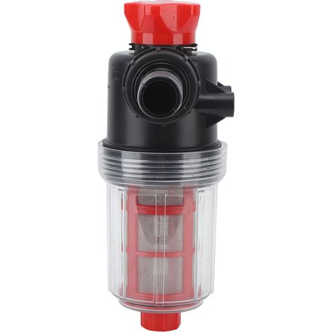 Wasserfilter für Bewässerungspumpen - Doppellagiges Feinsieb, Hochleistungsfiltration, Inline-Sieb für Garten und Rasen, 32 mm Anschluss (1,2 Zoll Außenrohr) (1/5)