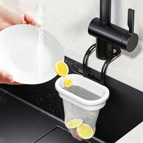 Raffinierte Küche, im Maille Jet filtrieren, Sac de Vidange pour déchets alimentaires efficaces (blanc) (1/5)