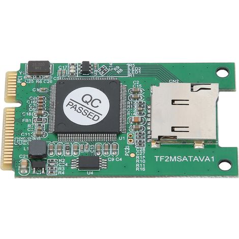 Questo adattatore compatto da mSATA a Micro SD è leggero, portatile, a basso consumo energetico, supporta un trasferimento dati stabile ed è affidabile ed efficiente. (1/2)